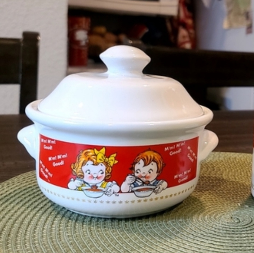Vintage Campbell's Soup Covered Bowl